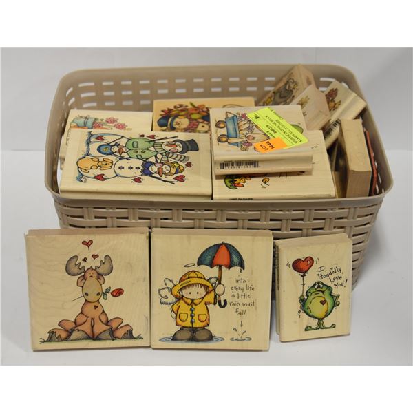 WHIPPER SNAPPER INK BLOCK STAMPS ALL TOGETHER