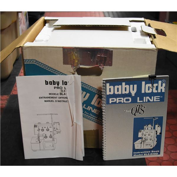 BABYLOCK PROLINE BL4-838D SERGER.