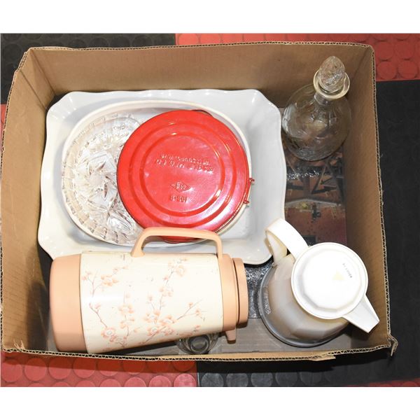 ESTATE OF COOKWARE INCLUDING CORNING WARE & MORE