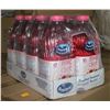 Image 1 : CASE WITH 8 1.9L BOTTLES OF DIET CRANBERRY JUICE.