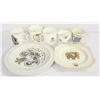 Image 1 : LOT OF ASSORTED QUEENS JUBILEE DISHWARE