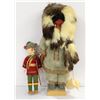 Image 1 : PAIR OF VINTAGE DOLLS - ESKIMO & PETER PAN