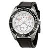 Image 1 : NEW ARMANI EXCHANGE 45MM WHITE DIAL ST STEEL WATCH