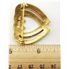 Image 3 : ESTATE METRO MUSEUM OF ART GOLD TONE HEART BROOCH