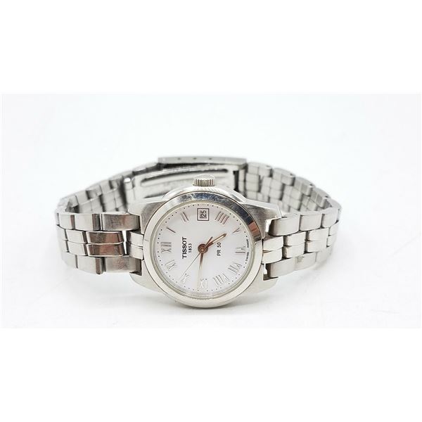 ESTATE GENUINE TISSOT PR 50 SAPPHIRE CRYSTAL DATE