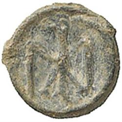 Brindisi  Federico II (1197-1250). Tessera in PB con aquila federiciana