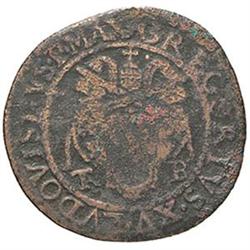 Ferrara  Gregorio XV (1621-1623). Mezzo bolognino 1622