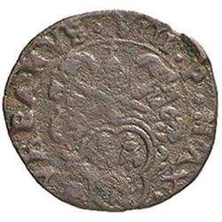 Ferrara  Urbano VIIII (1623-1644) Quattrino1336 chiavi senza cordoni nè fiocchi