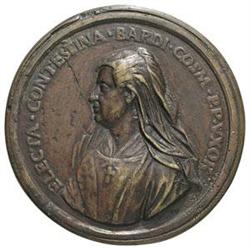 Firenze  Contessina de' Bardi ( ? -1473) Medaglia celebrativa per la contessina,moglie di Cosimo de'