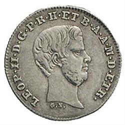 Firenze  Leopoldo II (1824-1859). Mezzo paolo 1857
