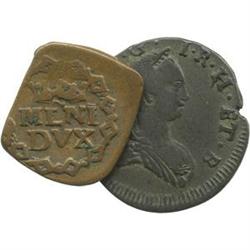 Milano  Maria Teresa (1740-1780) 5 soldi 1758