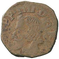 Napoli  Filippo IV (1621-1665). Grano 1646