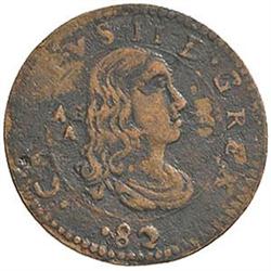 Napoli  Carlo II (1674-1700). Tornese 1682