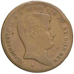 Napoli  Ferdinando II (1830-1859). 10 tornesi 1833