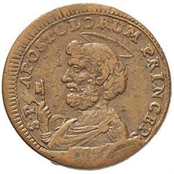 Perugia  Pio VI (1775-1799). Sampietrino 1797