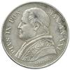 Image 1 : Roma  Pio IX (1846-1870). 2 lire e mezza 1867 A. XXI