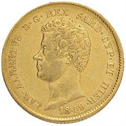 Carlo Alberto (1831-1849). 20 lire 1849 G