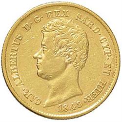 Carlo Alberto (1831-1849). 20 lire 1849 G