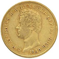 Carlo Alberto (1831-1849). 20 lire 1849 T