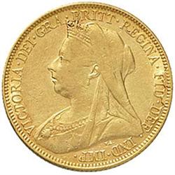 Australia  Vittoria (1837-1901). Sterlina 1901 M