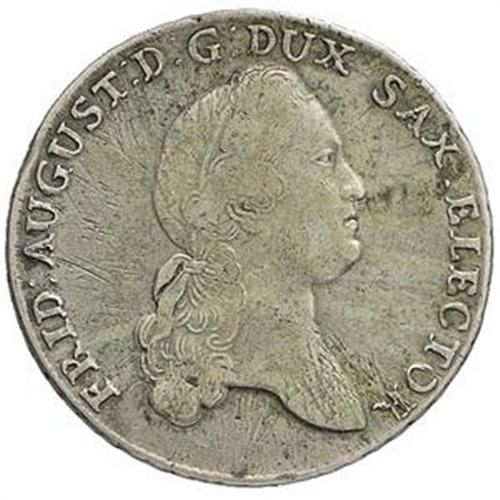 GermaniaSassonia Federico Augusto III (17631806) Tallero di