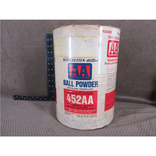 452AA Winchester Ball Powder - Unopened 10 LB Keg