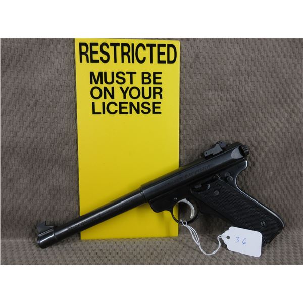 Restricted - Ruger Mark II Target in 22 Long Rifle