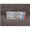 Image 2 : 7.5 MM Ball FMJ Prvi Partizan - 2 Boxes of 20