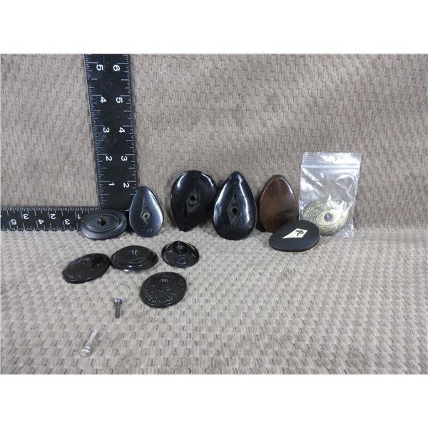 Assortment of Gun Stock Grip Caps
