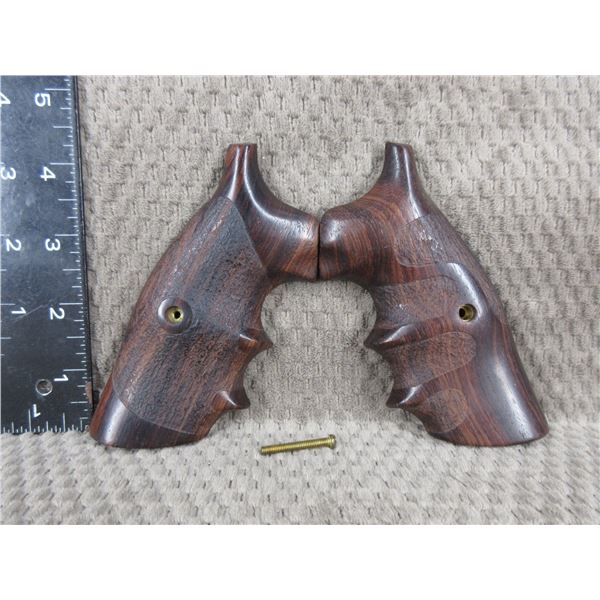 Smith & Wesson K Frame Custom Combat Wood Grips