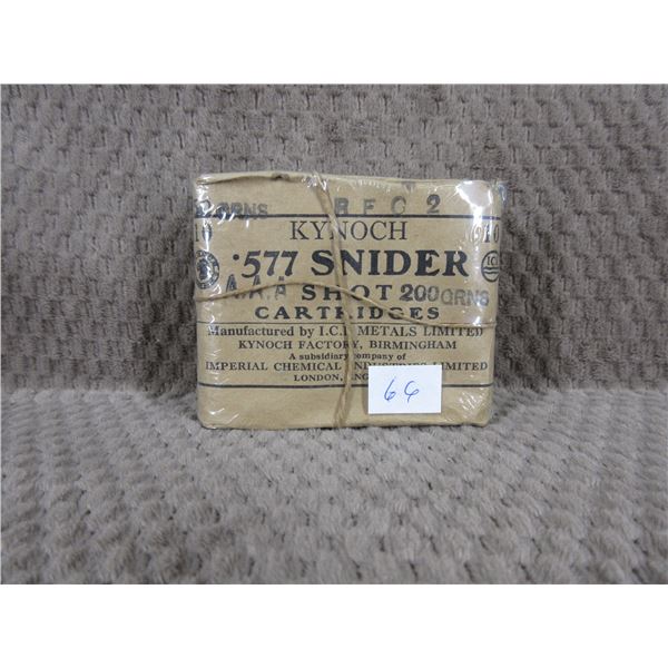 Collector Ammo - 577 Snider - Kynock - Package of 10
