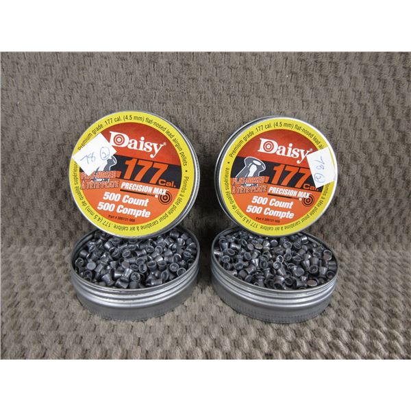 177 Daisy Precision Max Pellets 2 Tins of 500