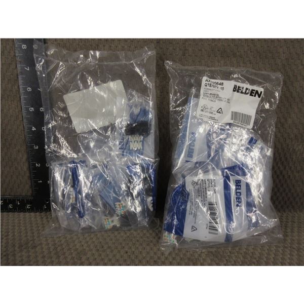 Beldon AX100648 Cable Connectors - 2 Bags of 10