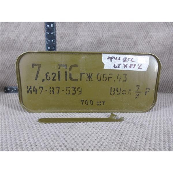 7.62 X 39 Spam Can of 700 or 750 Rounds ???