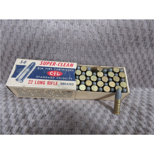Collector Ammo - CIL Super-Clean 22 LR - Box of 50