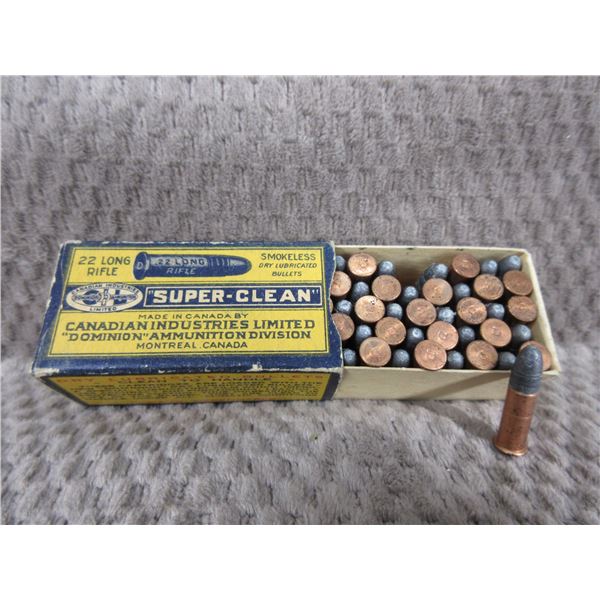 Collector Ammo - CIL Super-Clean 22 LR - Box of 50