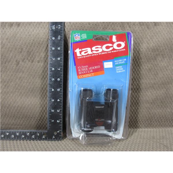 Tasco 8X21mm Compact Rubber Armored Binocular - NEW