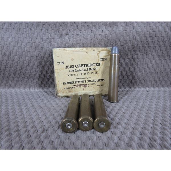 Collector Ammo - 40-82 Hammerstrom's Small Arms