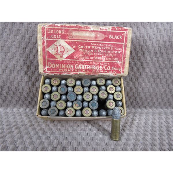 Collector Ammo - 32 Long Colt Dominion Black - Box of 50