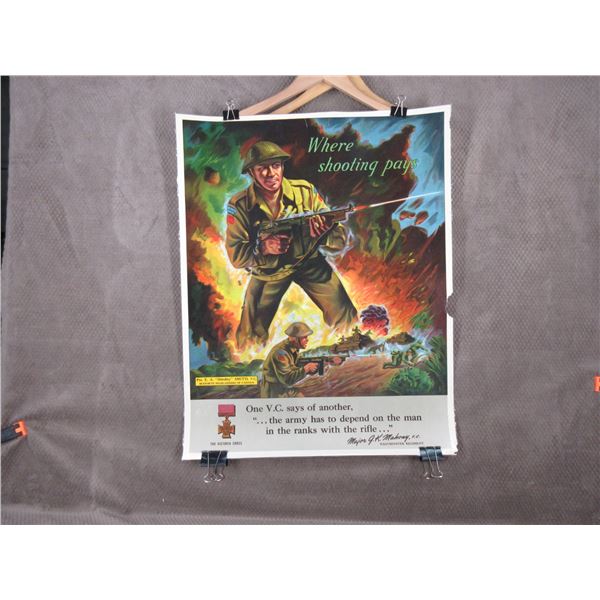 Canada WWII Propaganda Poster