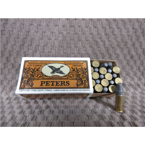 Collector Ammo - Peters by Remington 22 LR - Box of 50