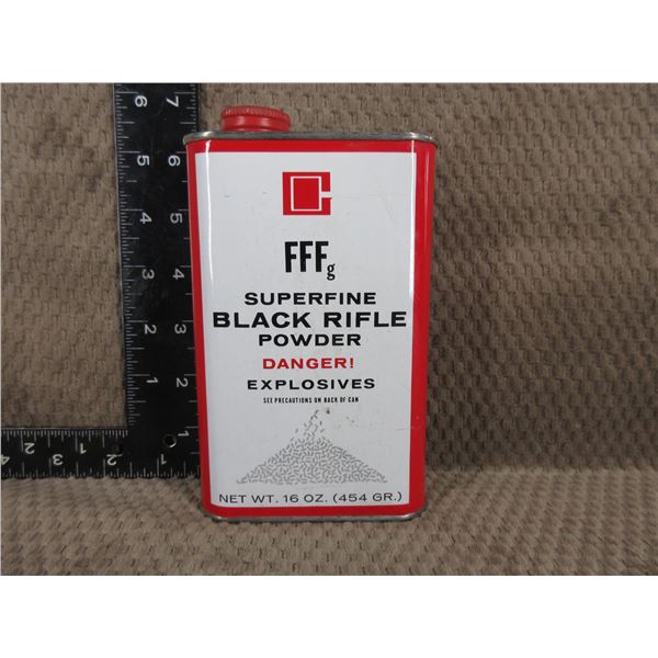 Goex FFFg Black Rifle Powder - Empty Tin