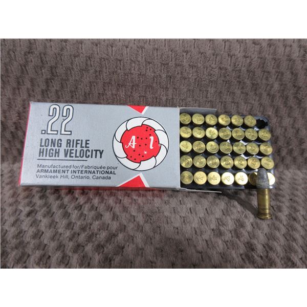 Collector Ammo - A1 by Armament Int. 22 LR - Box of 50
