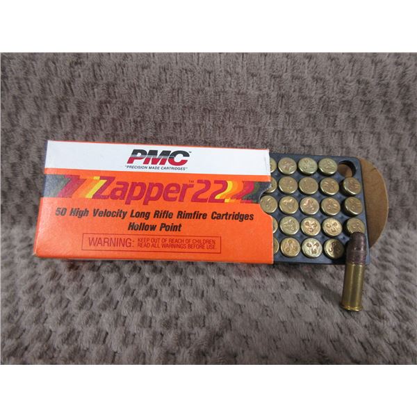 Collector Ammo - Zapper 22 by PMC 22 LR - Box of 50