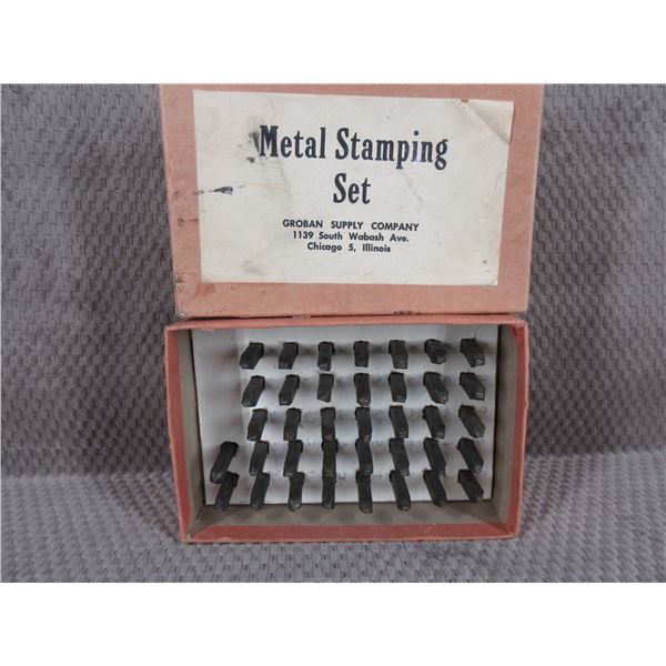 Metal Stamping Set 1/8" Letters & Numbers - Complete