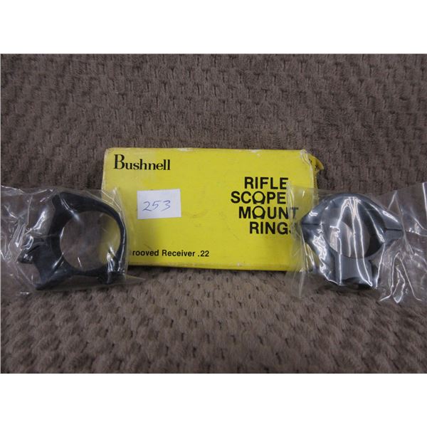 Bushnell 1" Rings for 22 Rifle #76-3122 - NEW