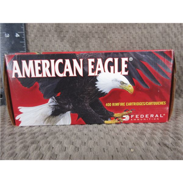 22 Long Rifle American Eagle 38gr HP - Box of 400 Sealed
