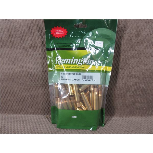 30-06 Springfield Brass Remington Sealed Bag of 50