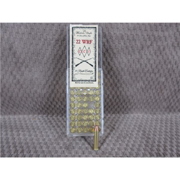 22 WRF Winchester Rimfire by CCI - Box of 50