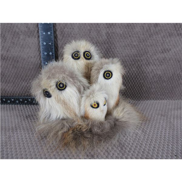 Ookpik Inuit Furry Owls